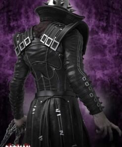 The Batman Who Laughs Leather Coat Black