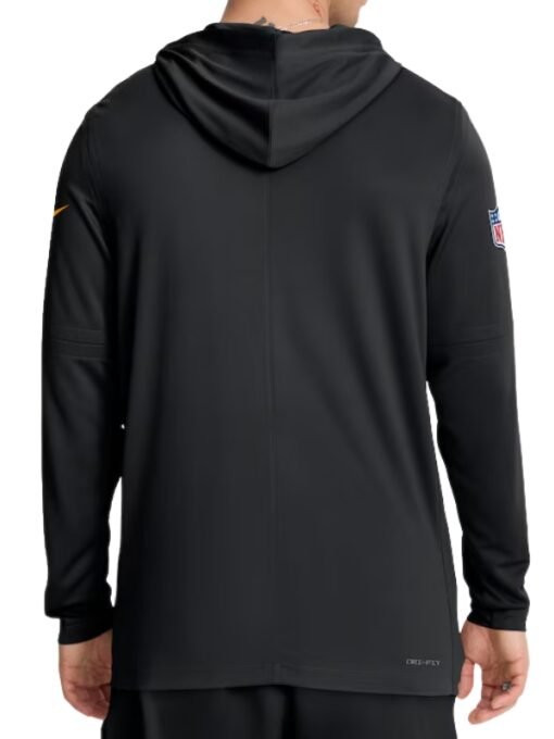 Men's Long Sleeve Steelers Nike Black T-Shirt