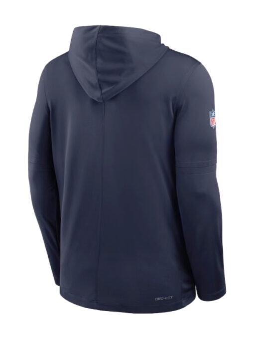 Dallas Cowboys Sideline Performance Pullover Hoodie T-Shirt