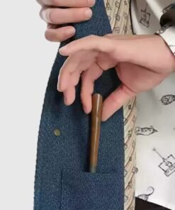 Newt Scamander Fantastic Beasts Wool Coat Blue