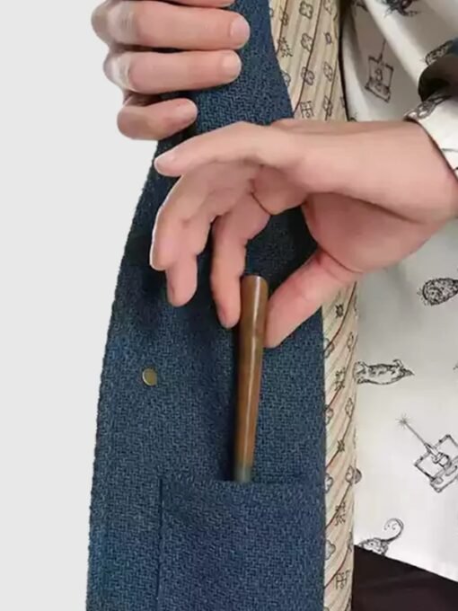 Newt Scamander Fantastic Beasts Wool Coat Blue