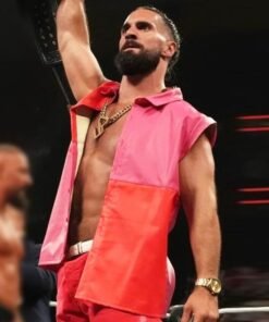 Seth Rollins WWE Raw Leather Vest