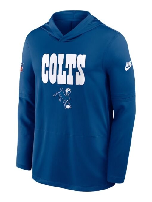 Men's Nike Colts Dri-FIT NFL Long-Sleeve Hoodie