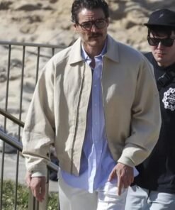 Pedro Pascal Cotton Jacket Beige