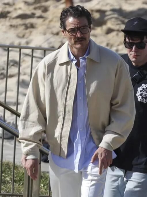 Pedro Pascal Cotton Jacket Beige
