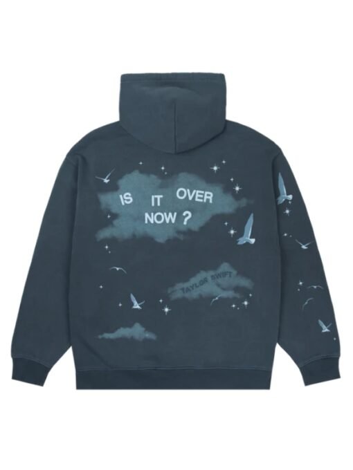 1989 Taylor Swift Zip-Up Hoodie Blue