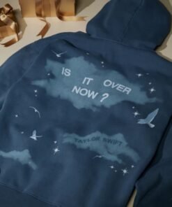 Taylor Swift 1989 Zip-Up Blue Hoodie
