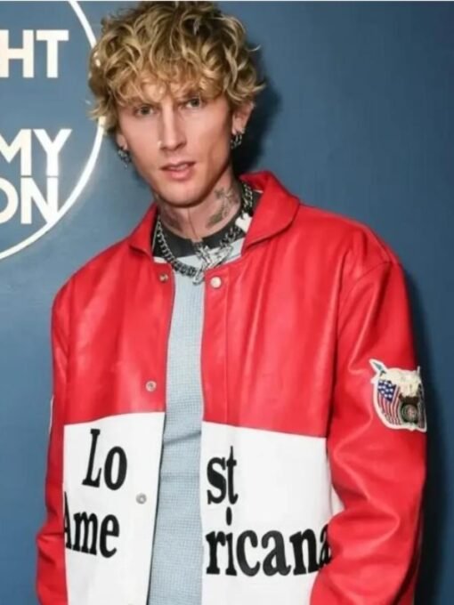 The Tonight Show MGK Leather Jacket