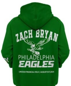 Zach Bryan Philadelphia Eagles Hoodie
