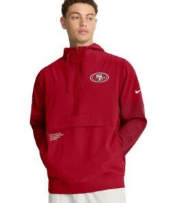 San Francisco 49ers Sideline Anorak Hoodie Jacket
