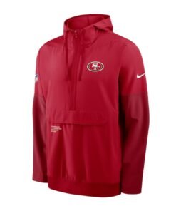 49ers Sideline Anorak Hoodie Jacket