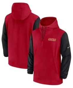 San Francisco 49ers Sideline Pre-Game Hoodie Jacket