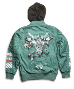 Boomslank x M.RAGE Arsenal Green Jacket