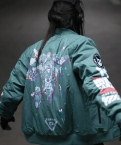 Boomslank x M.RAGE Arsenal Bomber Jacket Green