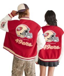 Aeropostale San Francisco 49ers Varsity Jacket