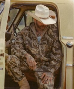 Post Malone Skims Realtree Hoodie Camo Print