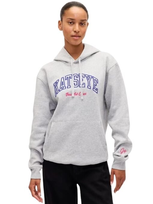 Katseye gap Grey & Pink hoodie