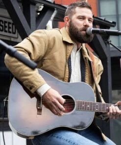 Jordan Davis Cracker Barrel Pop-Up Jacket Brown