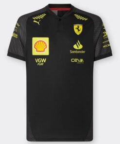 2024 Scuderia Ferrari Black T-shirt