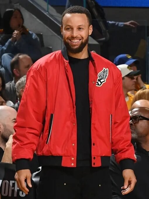 Steph Curry Red Jacket