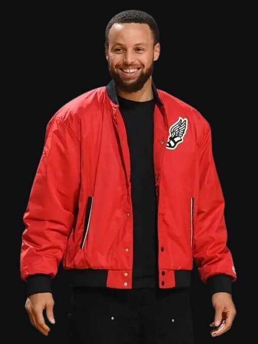 Steph Curry Varsity Red Jacket