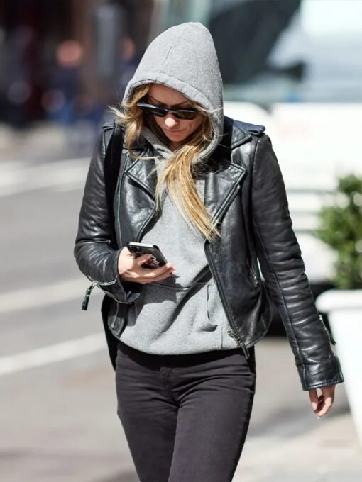 Biker Balenciaga Leather Jacket