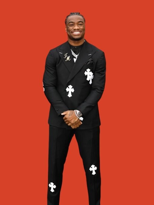 Jalen Chrome Hearts Suit