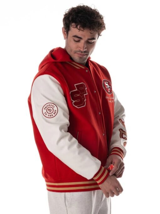 The Wild Collective San Francisco 49ers Hooded Jacket