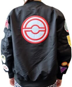 Pokemon Go Level 50 Bomber Jacket Black