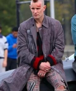 Caught Stealing 2025 Matt Smith Russ Coat Brown