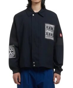 Cav Empt C.E Overdye Kl Patch Jacket Black