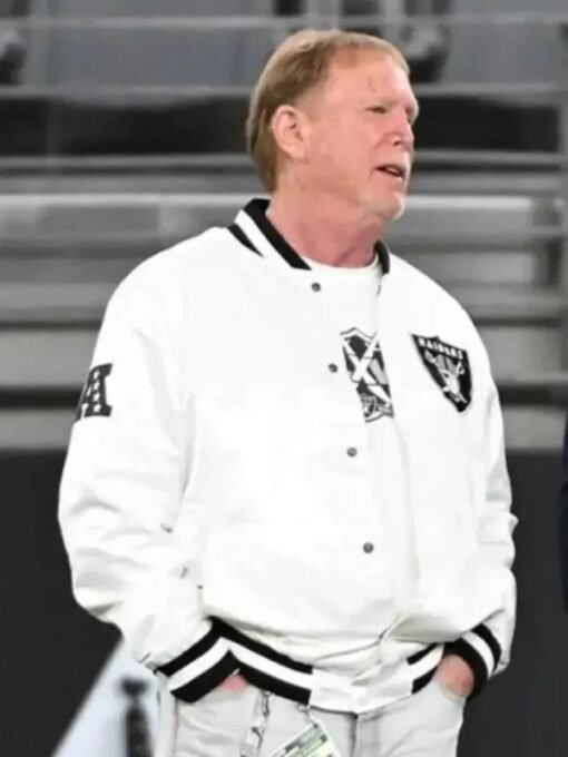 Mark Davis Las Vegas Raiders Bomber Jacket