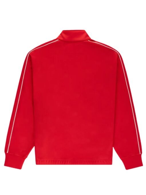 Atlanta Polyester Red Track Jacket