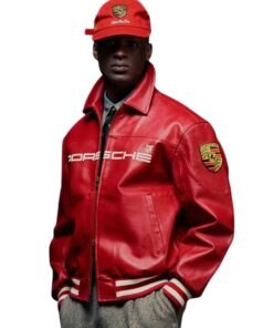 Aime Leon Dore Porsche Red Jacket