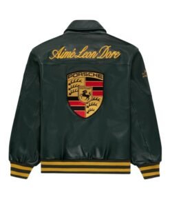 Aime Leon Dore Porsche Leather Jacket