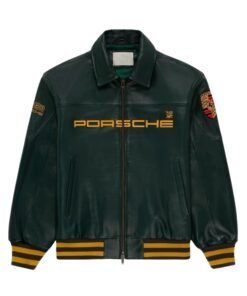 Aime Leon Dore Porsche Green Bomber Jacket