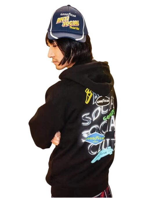 Anti Social Club x Goodyear Polished Hoodie