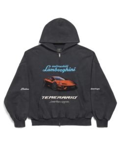 Balenciaga I Automobili Zip-up Hoodie