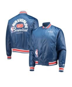 NBA Nike 75th Anniversary Courtside Satin Jacket