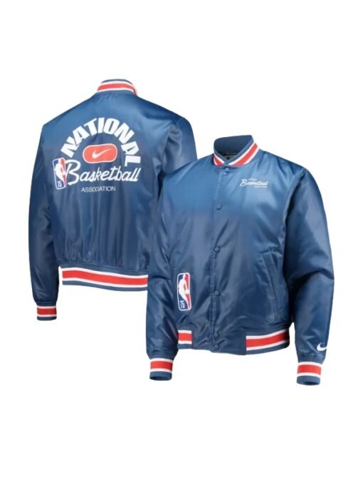 NBA Nike 75th Anniversary Courtside Satin Jacket