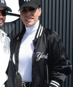US Open 2024 Jenn Goicoechea Black Jacket