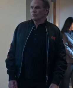 John Kreese Cobra Kai S06 Black Jacket