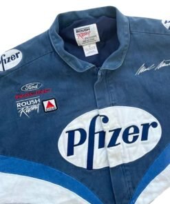 Vintage Pfizer Nascar Racing Multicolor Jacket