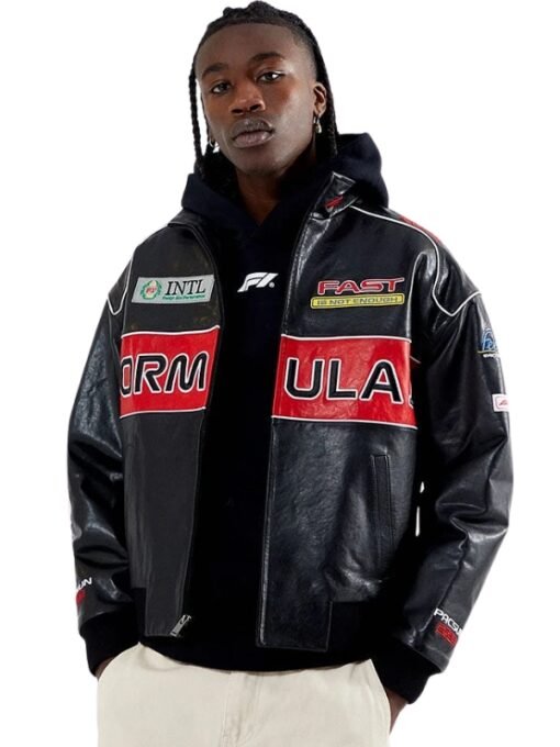F1 x PacSun Racing PU Leather Jacket