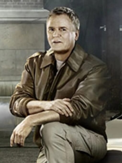 Richard Dean Anderson Mercedes-Benz Jacket Brown