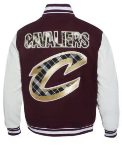 Cleveland Cavaliers Pro Prep Wool & Leather Jacket