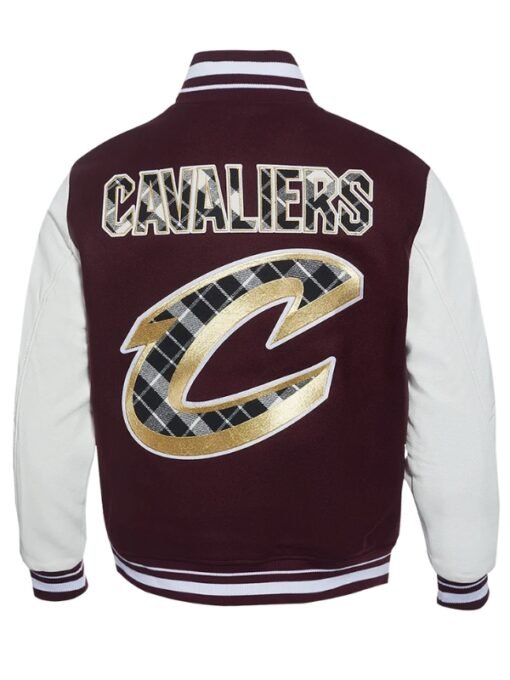 Cleveland Cavaliers Pro Prep Wool & Leather Jacket