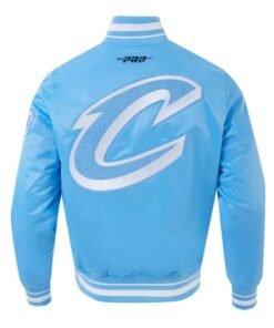Cleveland Cavaliers City Edition Chenille Blue Jacket