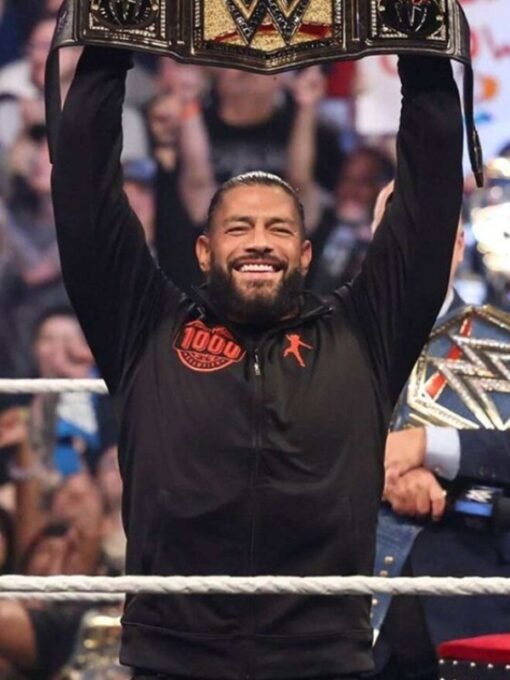 Roman Reigns 1000 Days Tribute Black Jacket