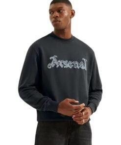 Arsenal N7 Black Permanent Pullover Sweatshirt